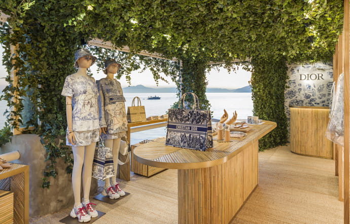 Dior : un pop-up store à Capri pour la nouvelle collection Dioriviera