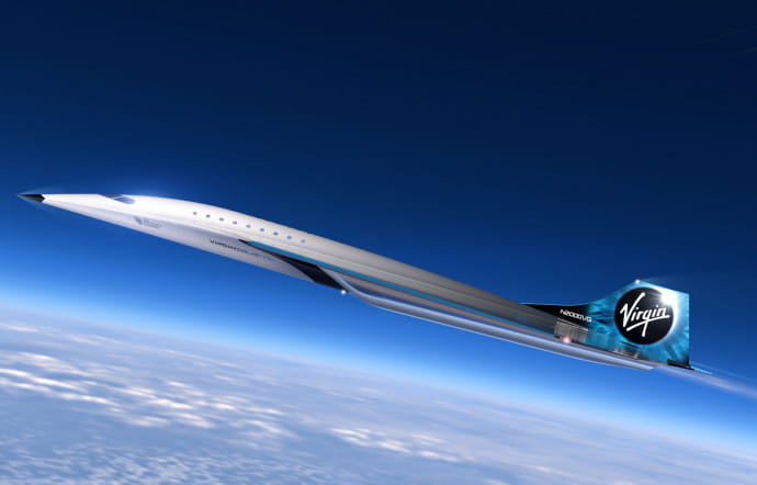 Virgin Galactic, un nouvel avion supersonique capable de voler à Mach 3