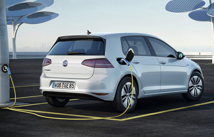 Icônes électriques 3/5 : Volkswagen Golf VW e-Golf.