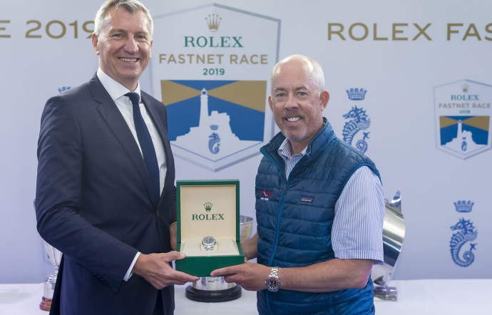 Rolex soutient plusieurs grandes courses de navigation à la voile, dont la Fastnet Race, qui se déroule en Manche et en mer Celtique, de Cowes à Plymouth.