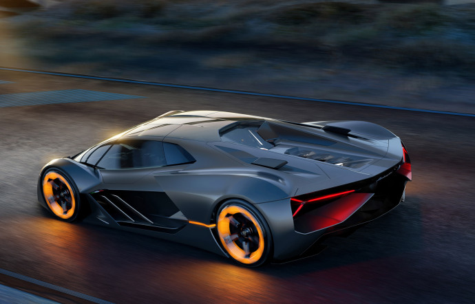 Le concept électrique Lamborghini Terzo Millennio.