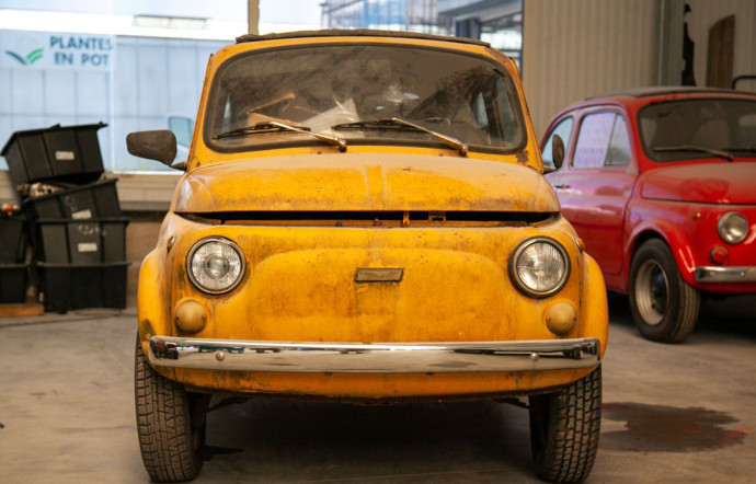 Les anciennes Fiat 500 sont de plus en plus recherchées… même les épaves !