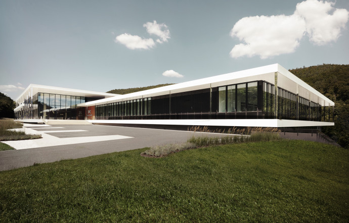 Le nouveau siège social d’IWC, marque du groupe Richemont, est alimenté à 100 % en électricité d’origine renouvelable.