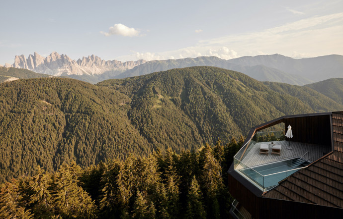 Good Spot Dans les Dolomites hôtel Forestis into the wild - the good life