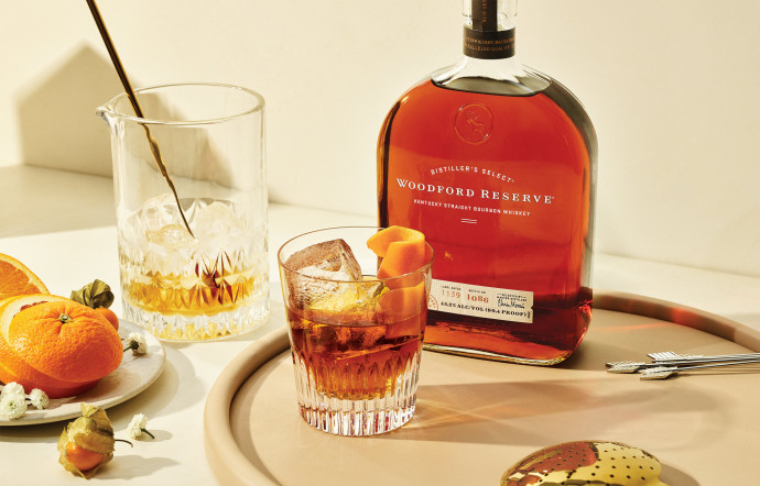 Pour élaborer le cocktail Old Fashioned, vous pouvez choisir dans la gamme un Bourbon, un Rye ou un Double Oaked.