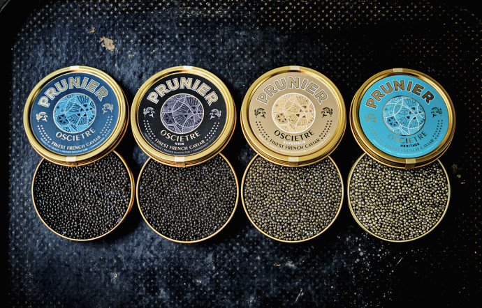 La gamme de caviars Osciètre par Prunier.